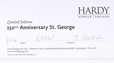 Lot 79 - HARDY OF ALNWICK 'THE ST. GEORGE LHW' 150TH ANNIVERSARY LIMITED EDITION FLY FISHING REEL