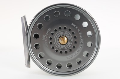 Lot 80 - HARDY OF ALNWICK 'THE PERFECT' CHARLES JARDINE ARTWORK 'BROWN TROUT' FLY FISHING REEL