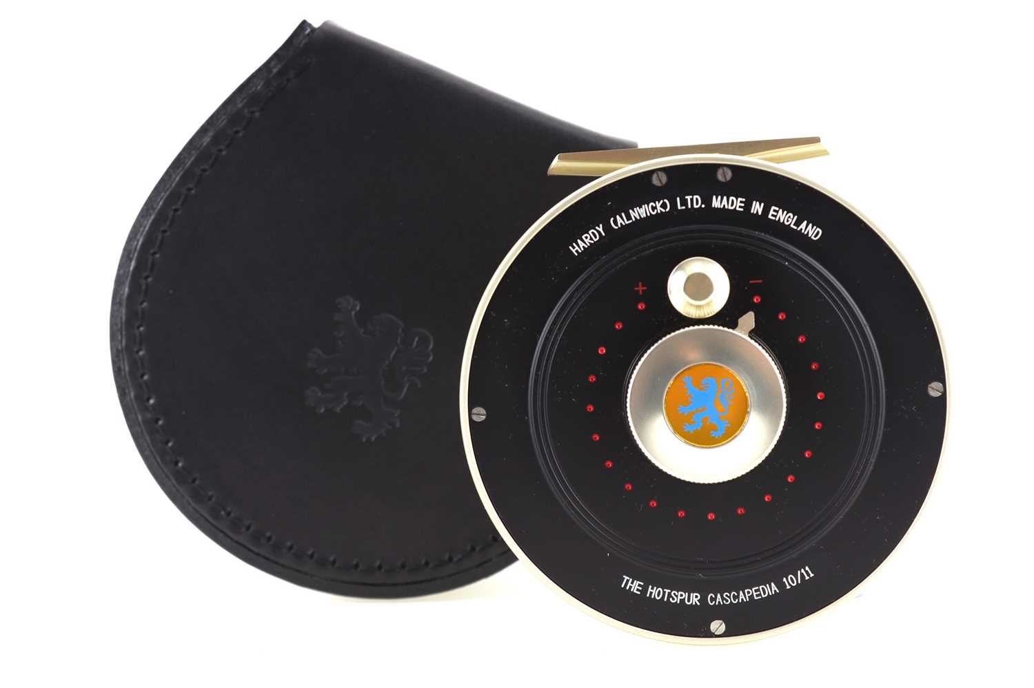 Lot 87 - HARDY OF ALNWICK 'THE HOTSPUR CASCAPEDIA 10/11' SALMON FLY FISHING REEL