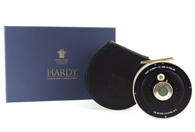 Lot 87 - HARDY OF ALNWICK 'THE HOTSPUR CASCAPEDIA 10/11' SALMON FLY FISHING REEL