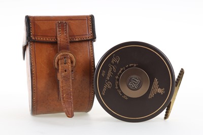 Lot 99 - HARDY OF ALNWICK 'THE GOLDEN PRINCE' FLY FISHING REEL
