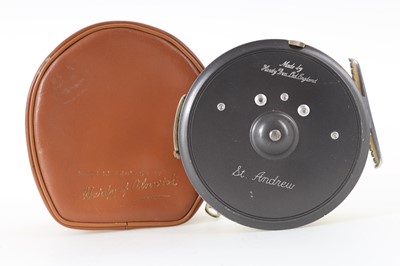 Lot 104 - VINTAGE HARDY OF ALNWICK 'ST. ANDREW' SALMON FISHING FLY REEL