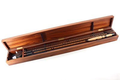 Lot 131 - HARDY OF ALNWICK 'PALL MALL CENTENARY (1892-1992)' FLY FISHING ROD AND REEL SET