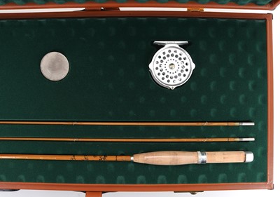 Lot 132 - HARDY OF ALNWICK 'THE JAMES HARY CELEBRATION' FLY ROD AND REEL SET