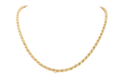 Lot 711 - GOLD ROPETWIST CHAIN
