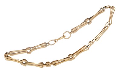 Lot 743 - TWO GOLD BRACELETS