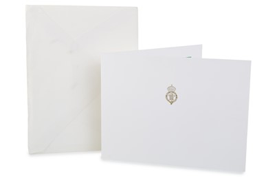 Lot 1298 - ROYAL INTEREST, KING CHARLES III THEN HRH PRINCE CHARLES SIGNED CHRISTMAS CARD