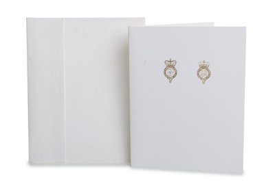 Lot 1272 - ROYAL INTEREST, QUEEN ELIZABETH II AND PRINCE PHILIP DUKE OF EDINBURGH SIGNED CHRISTMAS CARD
