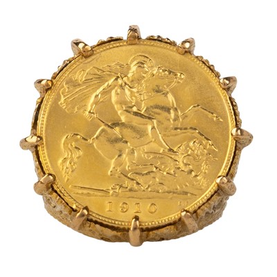 Lot 8 - EDWARD VII GOLD HALF SOVEREIGN