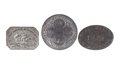 Lot 11 - COLLECTION OF CHURCH TOKENS