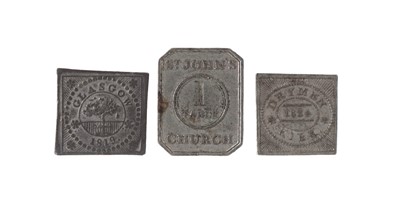 Lot 12 - COLLECTION OF CHURCH TOKENS