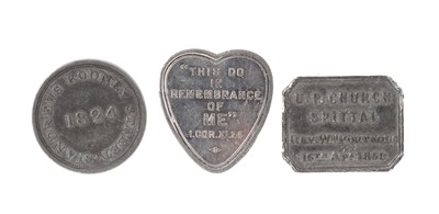 Lot 13 - COLLECTION OF CHURCH TOKENS