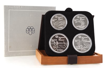 Lot 20 - OLYMPIC SILVER PROOF COIN SET