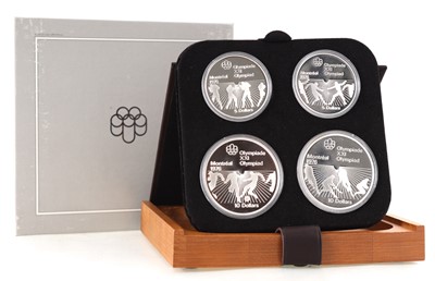 Lot 21 - OLYMPIC SILVER PROOF COIN SET