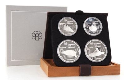 Lot 22 - OLYMPIC SILVER PROOF COIN SET