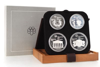 Lot 23 - OLYMPIC SILVER PROOF COIN SET