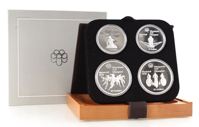 Lot 24 - OLYMPIC SILVER PROOF COIN SET