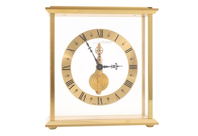 Lot 793 - JAEGER LeCOULTRE SKELETON CLOCK