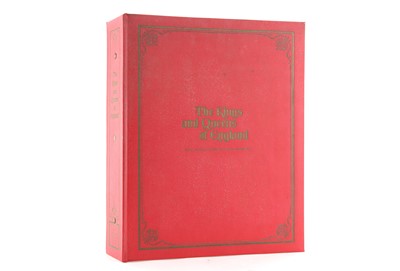 Lot 3 - THE KINGS AND QUEENS OF ENGLAND FIRST EDITION/STERLING SILVER PROOF SET