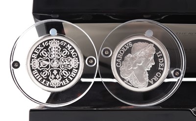 Lot 33 - THE ROYAL MINT PETITION CROWN TWO OUNCE TWO COIN SILVER PROOF SET