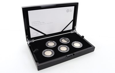 Lot 36 - ELIZABETH II ROYAL MINT 50P SILVER PROOF COIN SET