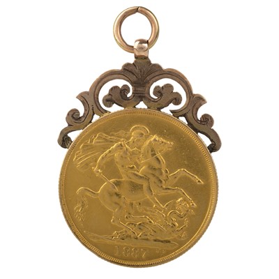 Lot 4 - VICTORIA GOLD DOUBLE SOVEREIGN