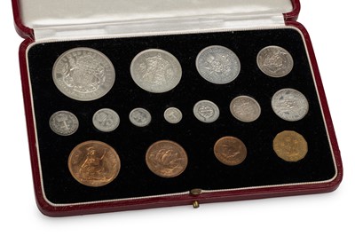 Lot 9 - GEORGE VI SPECIMEN COIN SET