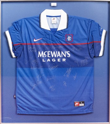 Lot 1593 - RANGERS F.C. JERSEY