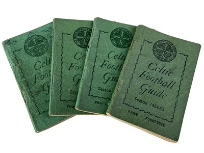 Lot 1602 - COLLECTION OF CELTIC FOOTBALL GUIDE BOOKS