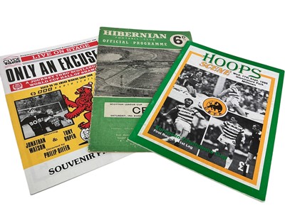 Lot 1606 - CELTIC F.C. INTEREST: COLLECTION OF MATCHDAY PROGRAMMES