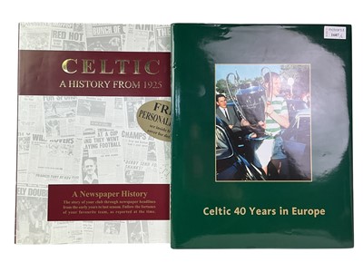 Lot 1607 - CELTIC F.C. INTEREST: TWO LARGE FORMAT PUBLICATIONS