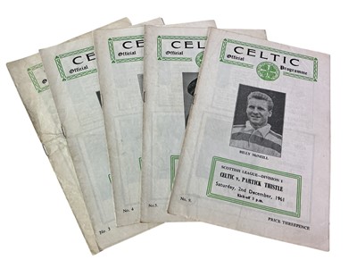 Lot 1613 - COLLECTION OF CELTIC F.C. MATCHDAY PROGRAMMES