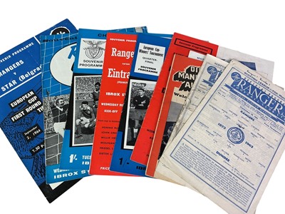 Lot 1617 - COLLECTION OF RANGERS F.C. MATCHDAY PROGRAMMES