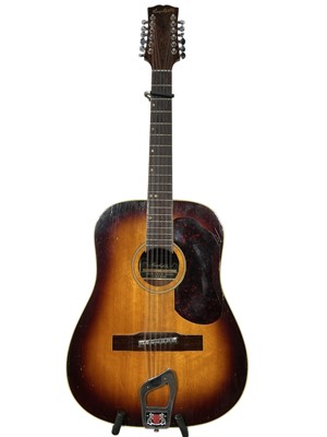 Lot 825 - HAGSTROM TWELVE STRING ACOUSTIC GUITAR