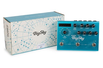 Lot 824 - STRYMON BIG SKY REVERB PEDAL