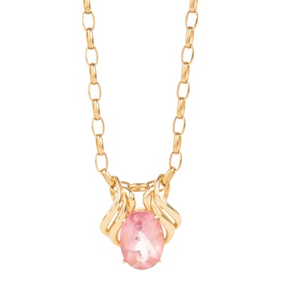 Lot 409 - GOLD NECKCHAIN.