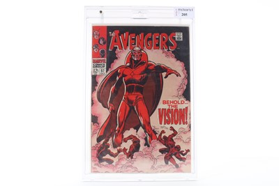Lot 205 - AVENGERS #57 FIRST APPEARANCE OF VISION