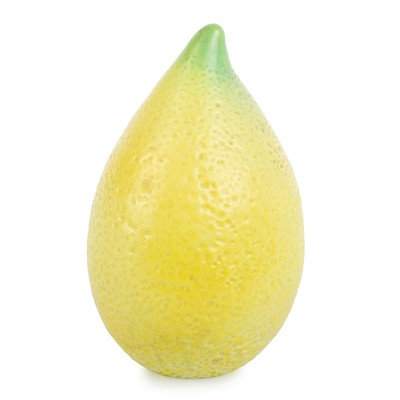 Lot 1177 - LEMON STONEWARE SCULPTURE