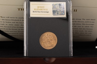 Lot 68 - GEORGE V - QUEEN ELIZABETH II BIRTH YEAR GOLD SOVEREIGN
