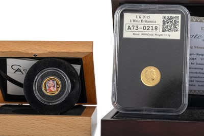 Lot 88 - TWO SMALL GOLD COINS