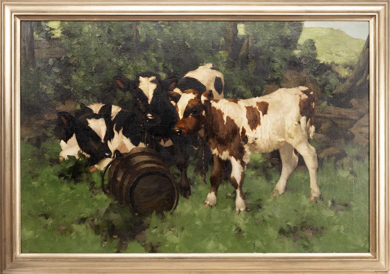 Lot 407 - DAVID GAULD RSA (SCOTTISH 1865 - 1936)