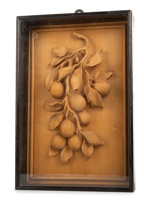 Lot 1199 - VICTORIAN WOOD CARVING