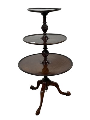 Lot 1204 - MAHOGANY DUMB WAITER