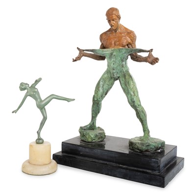 Lot 1205 - AFTER RICHARD MACDONALD, METAL FIGURE