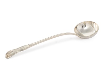 Lot 45 - GEORGE IV SILVER LADLE