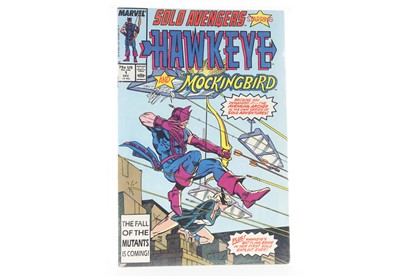 Lot 222 - MARVEL SOLO AVENGERS STARRING HAWKEYE & MOCKINGBIRD #1-20 COMPLETE RUN