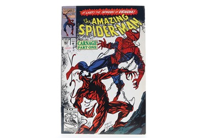 Lot 225 - SPIDER-MAN MARVEL COMIC LOT– 1ST CARNAGE, ANNIVERSARY ISSUE & MORE