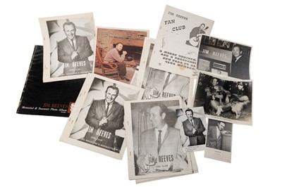 Lot 217 - JIM REEVES CLUB MAGAZINES, MEMORIAL PHOTO ALBUM & VARIOUS PHOTOGRAPHS