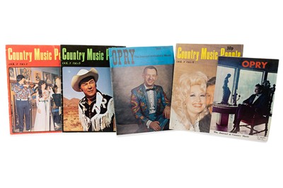 Lot 212 - VINTAGE 1970S COUNTRY MUSIC MAGAZINES