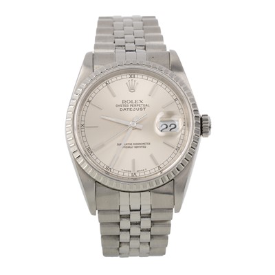 Lot 801 - ROLEX OYSTER PERPETUAL DATEJUST